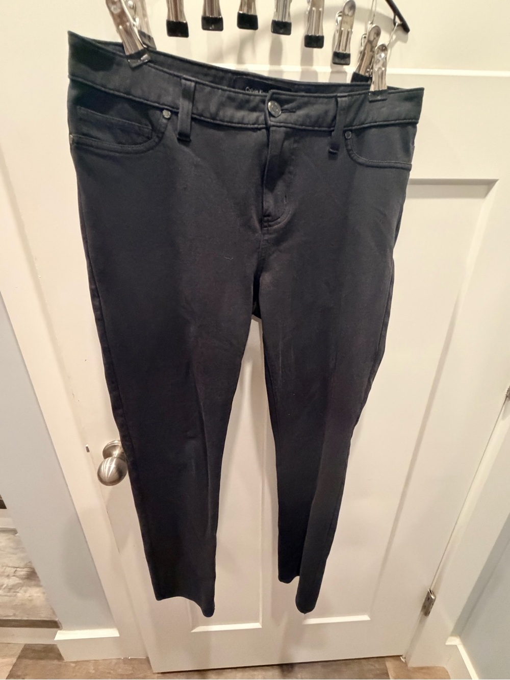 Calvin Klein Jeans Black Slim Leg Jeans Women’s Size 10